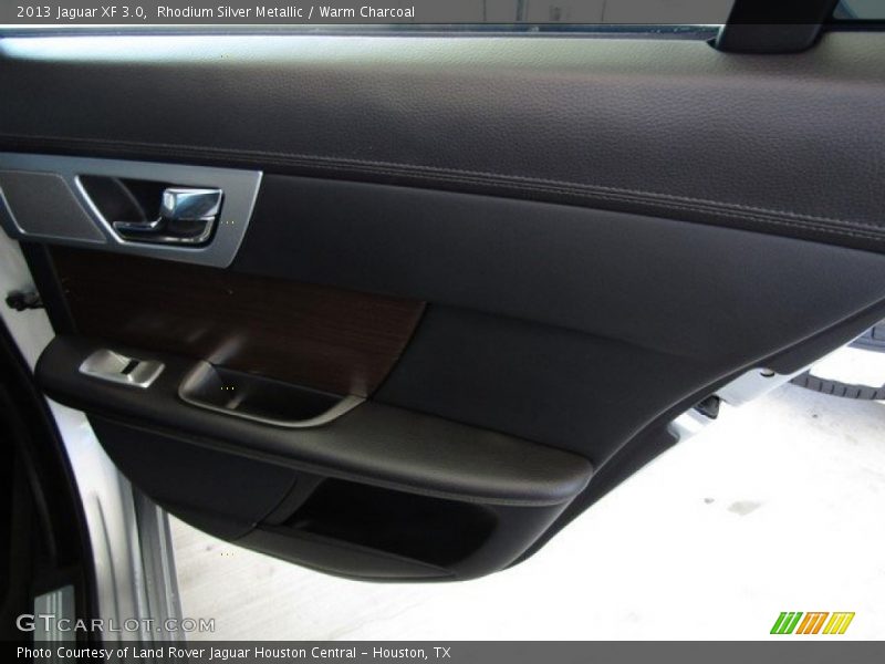 Rhodium Silver Metallic / Warm Charcoal 2013 Jaguar XF 3.0
