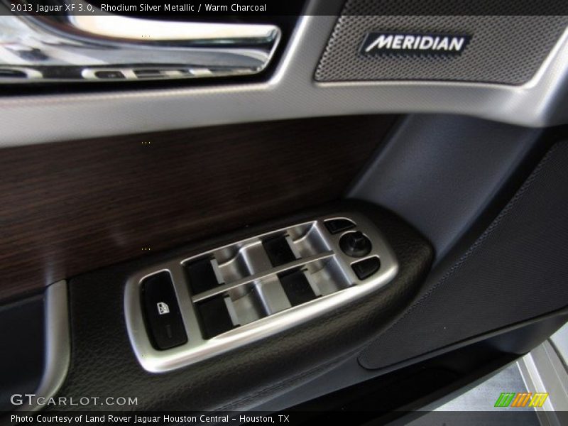 Rhodium Silver Metallic / Warm Charcoal 2013 Jaguar XF 3.0