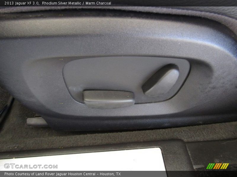 Rhodium Silver Metallic / Warm Charcoal 2013 Jaguar XF 3.0