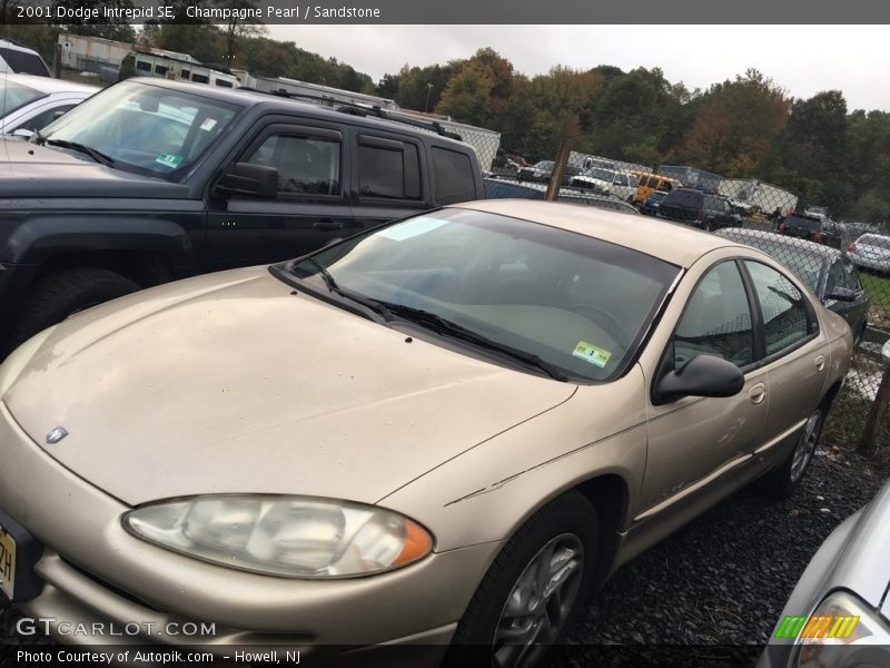 Champagne Pearl / Sandstone 2001 Dodge Intrepid SE