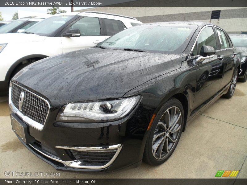 Black Velvet / Ebony 2018 Lincoln MKZ Reserve AWD