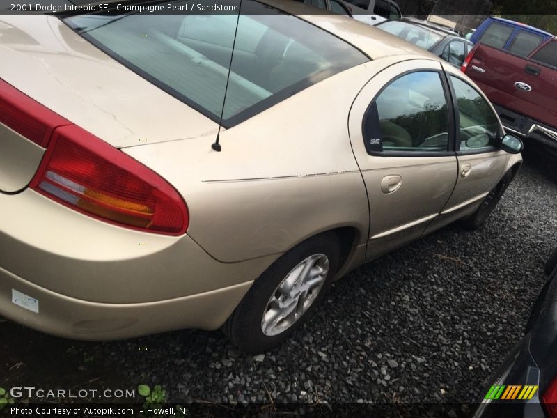 Champagne Pearl / Sandstone 2001 Dodge Intrepid SE