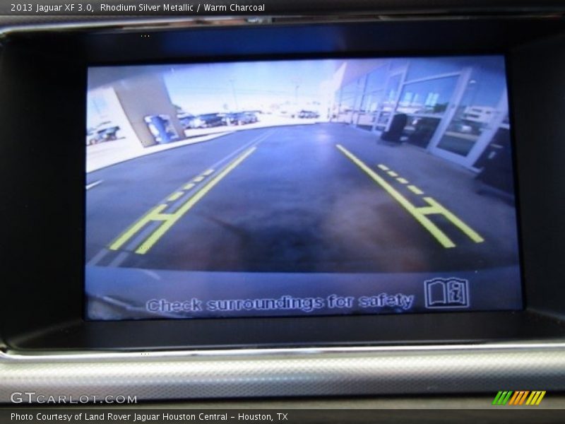 Rhodium Silver Metallic / Warm Charcoal 2013 Jaguar XF 3.0