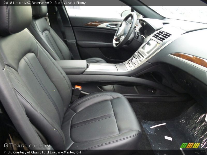 Black Velvet / Ebony 2018 Lincoln MKZ Reserve AWD