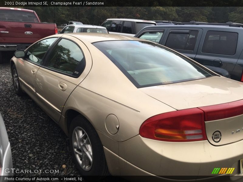 Champagne Pearl / Sandstone 2001 Dodge Intrepid SE