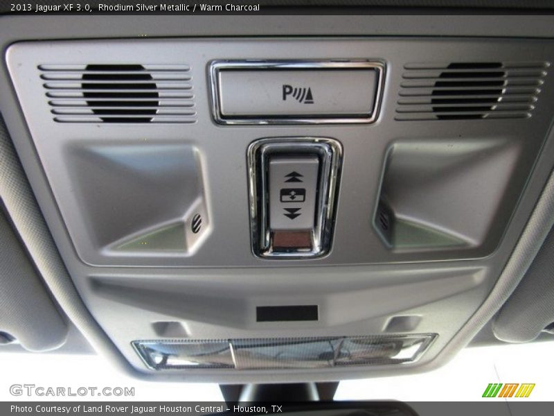 Rhodium Silver Metallic / Warm Charcoal 2013 Jaguar XF 3.0