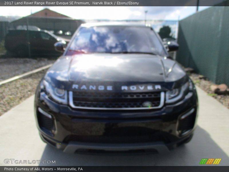 Narvik Black / Ebony/Ebony 2017 Land Rover Range Rover Evoque SE Premium
