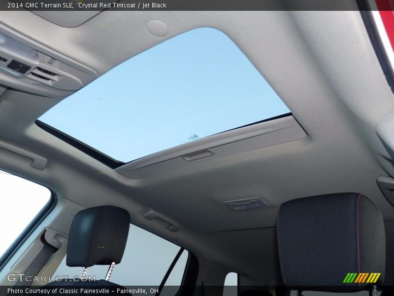 Crystal Red Tintcoat / Jet Black 2014 GMC Terrain SLE