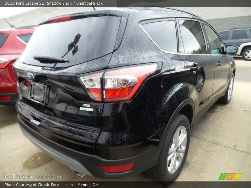Shadow Black / Charcoal Black 2018 Ford Escape SE