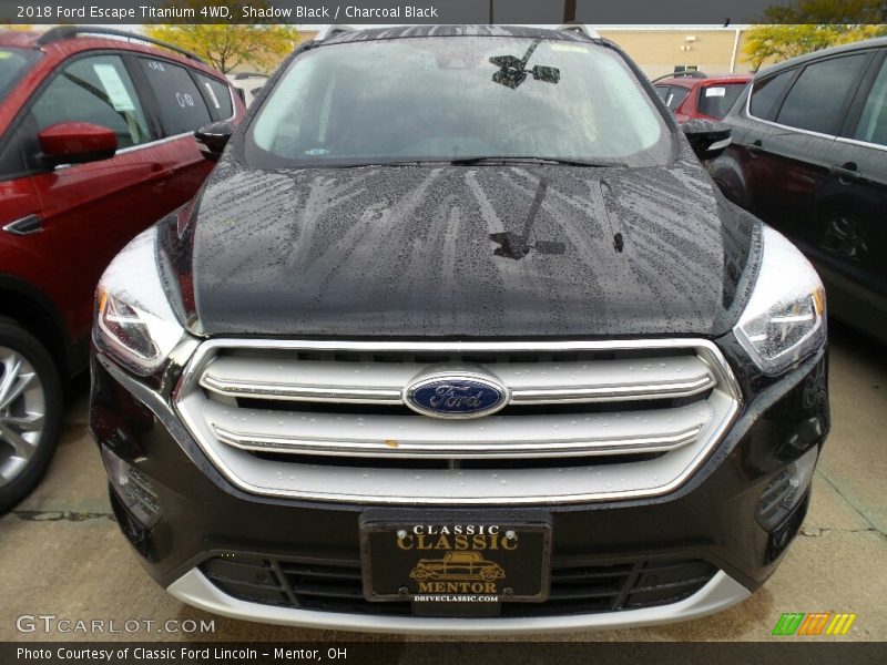 Shadow Black / Charcoal Black 2018 Ford Escape Titanium 4WD