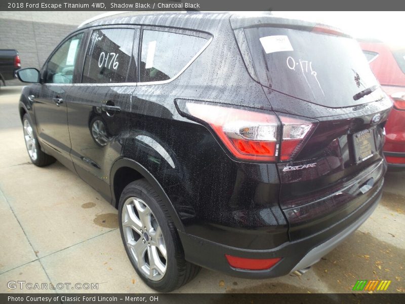 Shadow Black / Charcoal Black 2018 Ford Escape Titanium 4WD