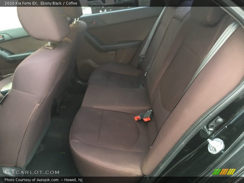 Ebony Black / Coffee 2010 Kia Forte EX