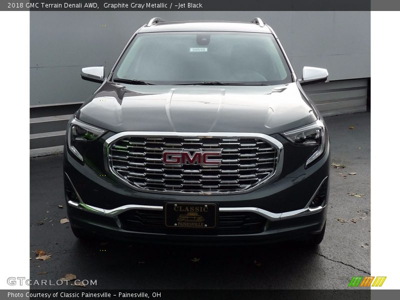Graphite Gray Metallic / ­Jet Black 2018 GMC Terrain Denali AWD