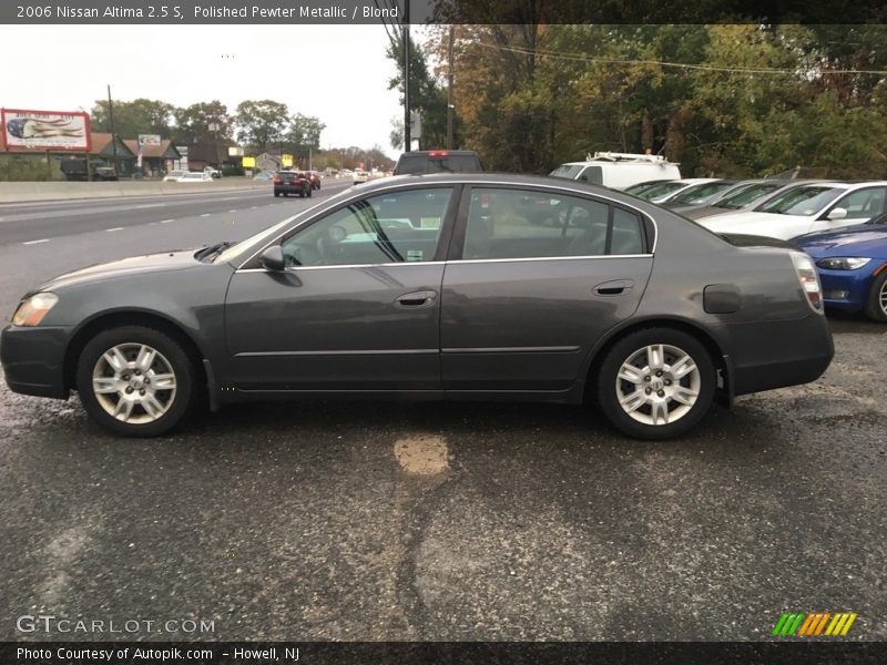Polished Pewter Metallic / Blond 2006 Nissan Altima 2.5 S