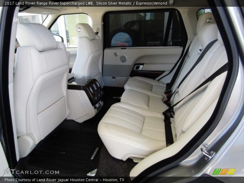 Silicon Silver Metallic / Espresso/Almond 2017 Land Rover Range Rover Supercharged LWB