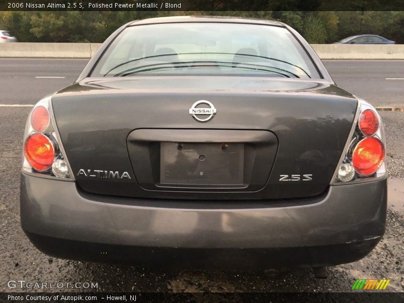 Polished Pewter Metallic / Blond 2006 Nissan Altima 2.5 S