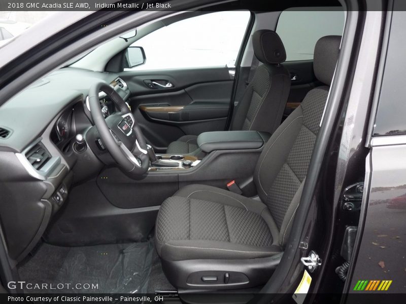 Iridium Metallic / Jet Black 2018 GMC Acadia SLE AWD