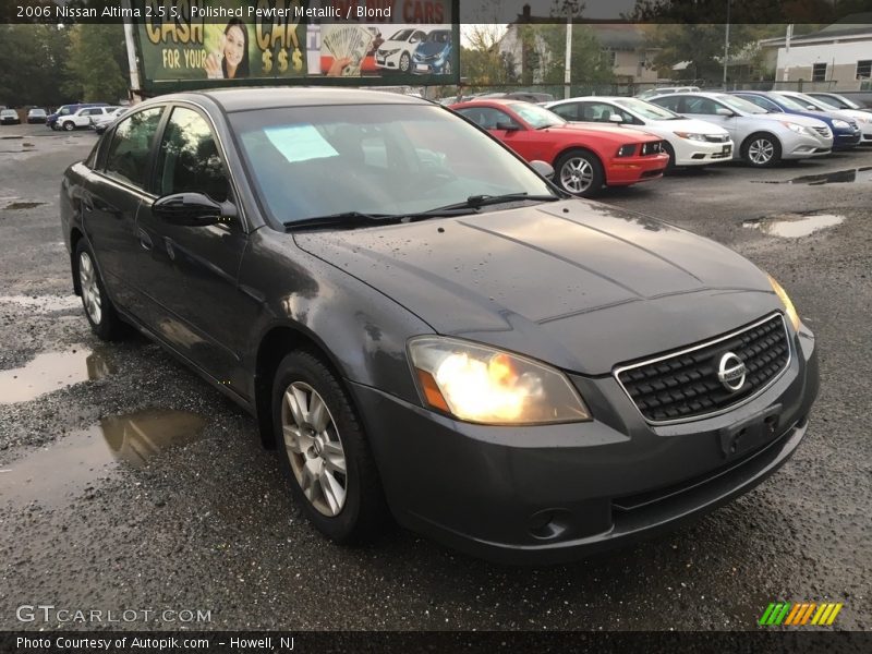 Polished Pewter Metallic / Blond 2006 Nissan Altima 2.5 S
