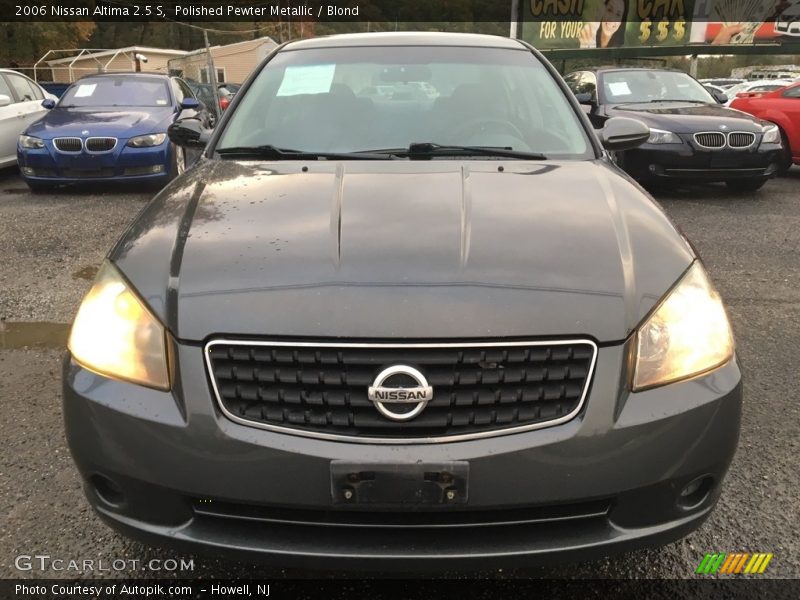 Polished Pewter Metallic / Blond 2006 Nissan Altima 2.5 S