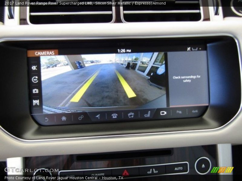 Silicon Silver Metallic / Espresso/Almond 2017 Land Rover Range Rover Supercharged LWB