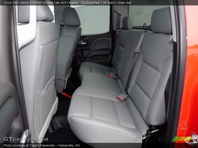 Cardinal Red / Jet Black/­Dark Ash 2018 GMC Sierra 2500HD Double Cab 4x4 Chassis