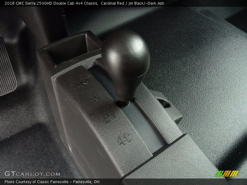 Cardinal Red / Jet Black/­Dark Ash 2018 GMC Sierra 2500HD Double Cab 4x4 Chassis