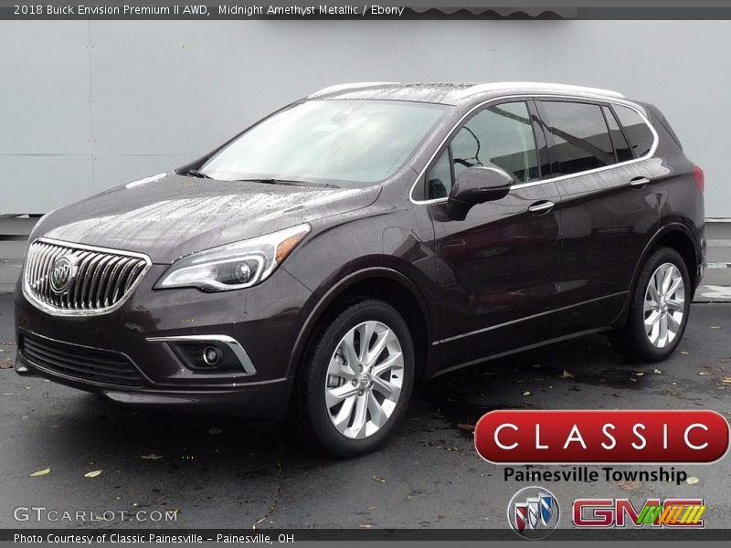Midnight Amethyst Metallic / Ebony 2018 Buick Envision Premium II AWD