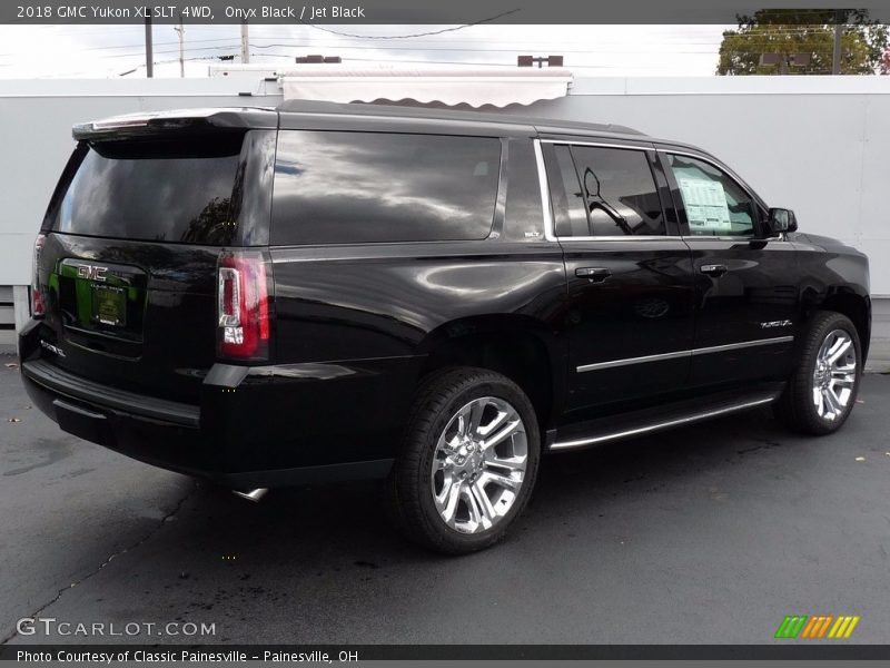 Onyx Black / Jet Black 2018 GMC Yukon XL SLT 4WD