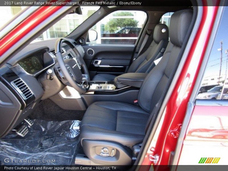 Firenze Red Metallic / Ebony/Ebony 2017 Land Rover Range Rover Supercharged