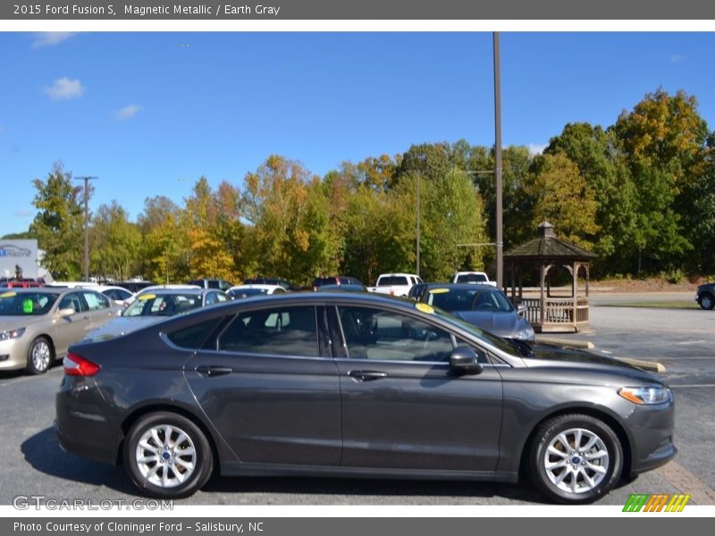 Magnetic Metallic / Earth Gray 2015 Ford Fusion S