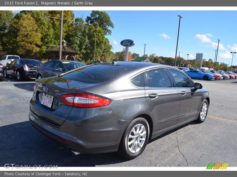 Magnetic Metallic / Earth Gray 2015 Ford Fusion S