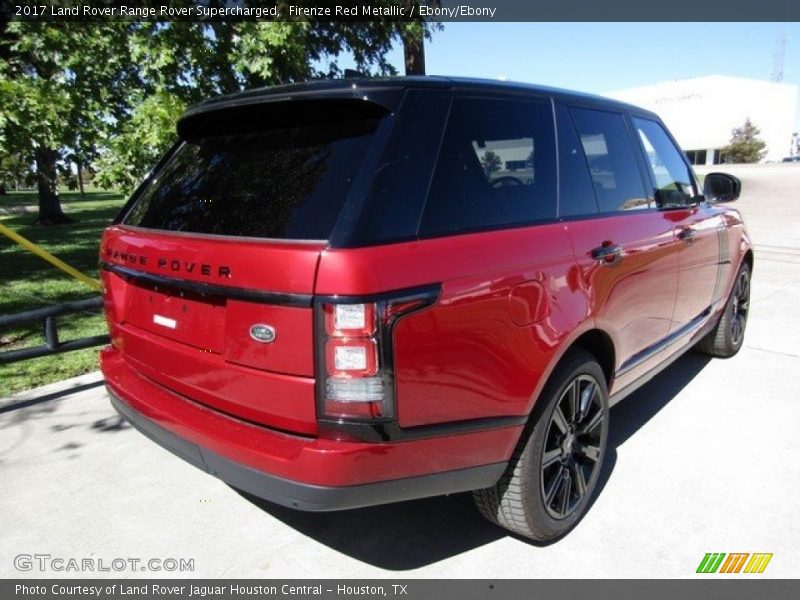 Firenze Red Metallic / Ebony/Ebony 2017 Land Rover Range Rover Supercharged