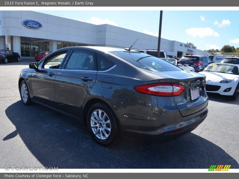 Magnetic Metallic / Earth Gray 2015 Ford Fusion S