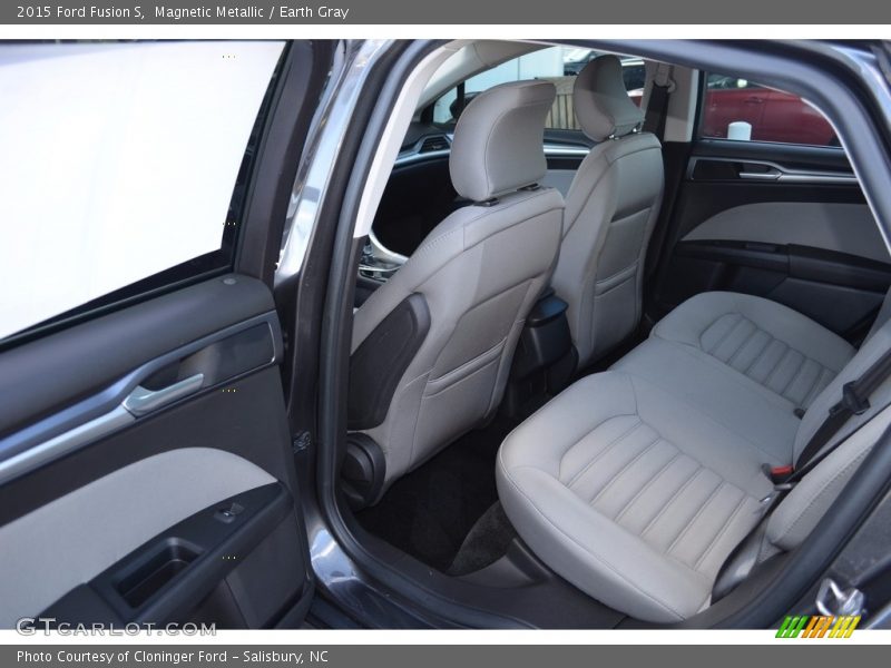 Magnetic Metallic / Earth Gray 2015 Ford Fusion S