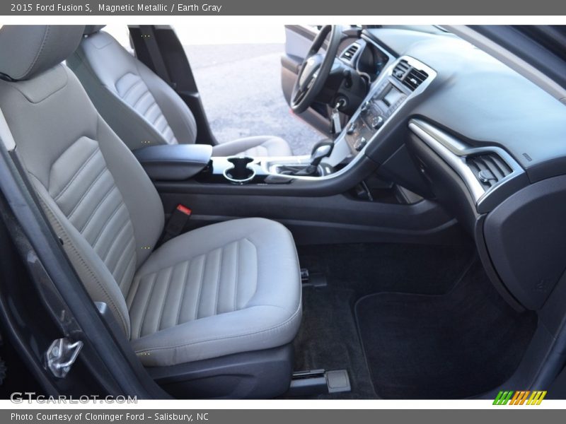 Magnetic Metallic / Earth Gray 2015 Ford Fusion S