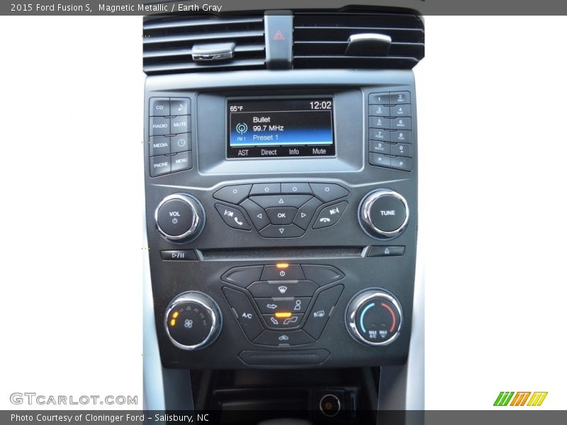 Magnetic Metallic / Earth Gray 2015 Ford Fusion S