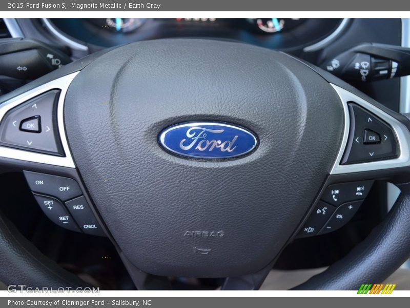 Magnetic Metallic / Earth Gray 2015 Ford Fusion S