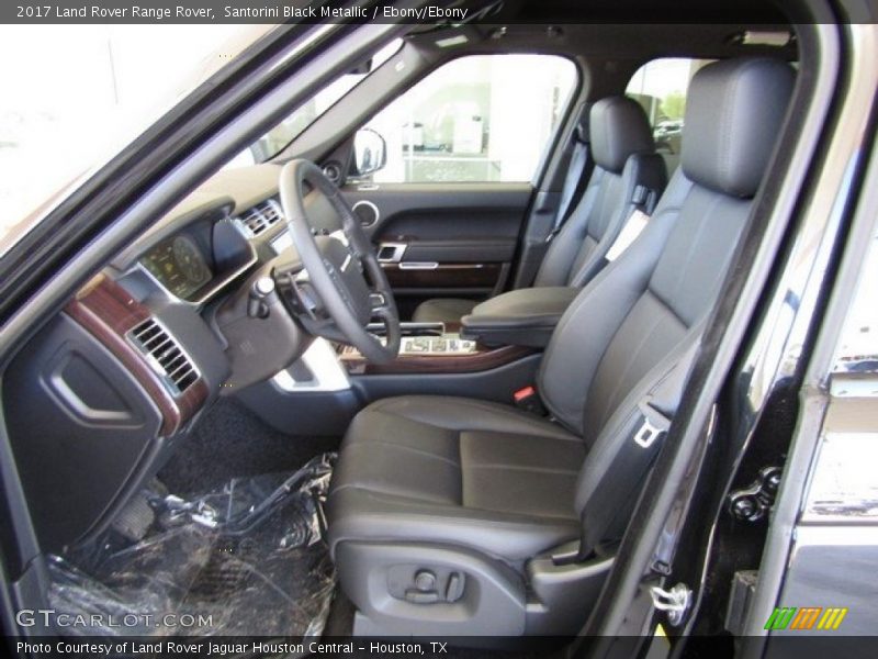 Santorini Black Metallic / Ebony/Ebony 2017 Land Rover Range Rover
