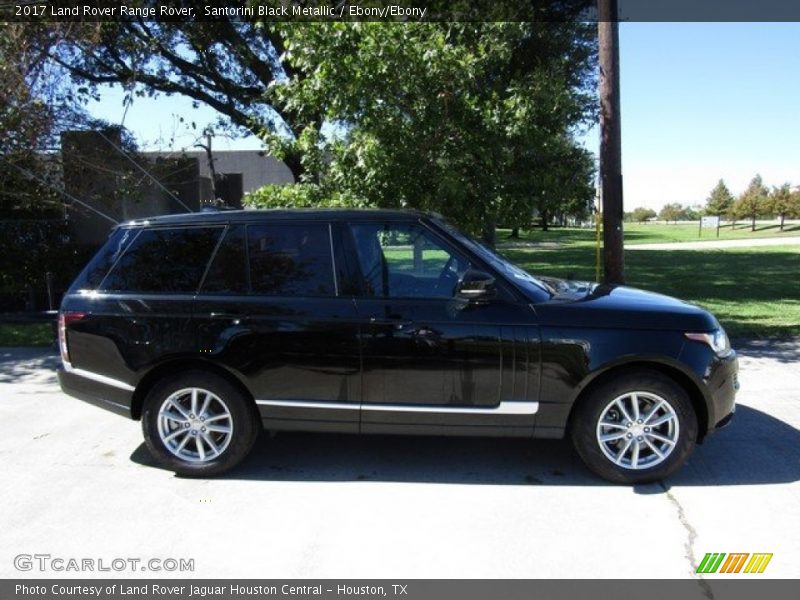 Santorini Black Metallic / Ebony/Ebony 2017 Land Rover Range Rover