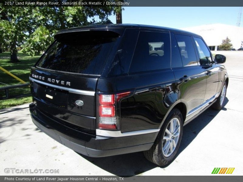 Santorini Black Metallic / Ebony/Ebony 2017 Land Rover Range Rover