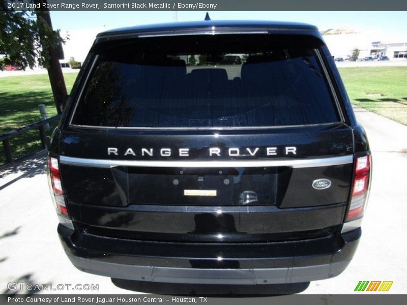 Santorini Black Metallic / Ebony/Ebony 2017 Land Rover Range Rover