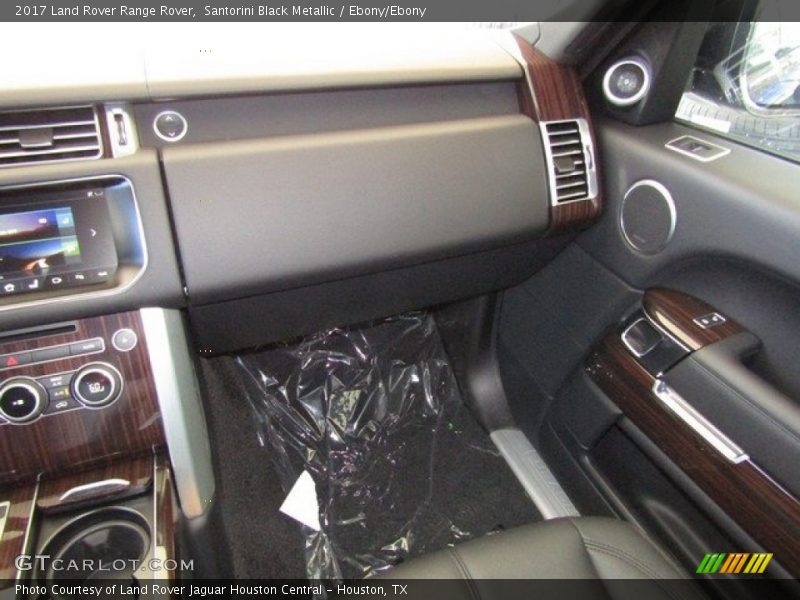 Santorini Black Metallic / Ebony/Ebony 2017 Land Rover Range Rover