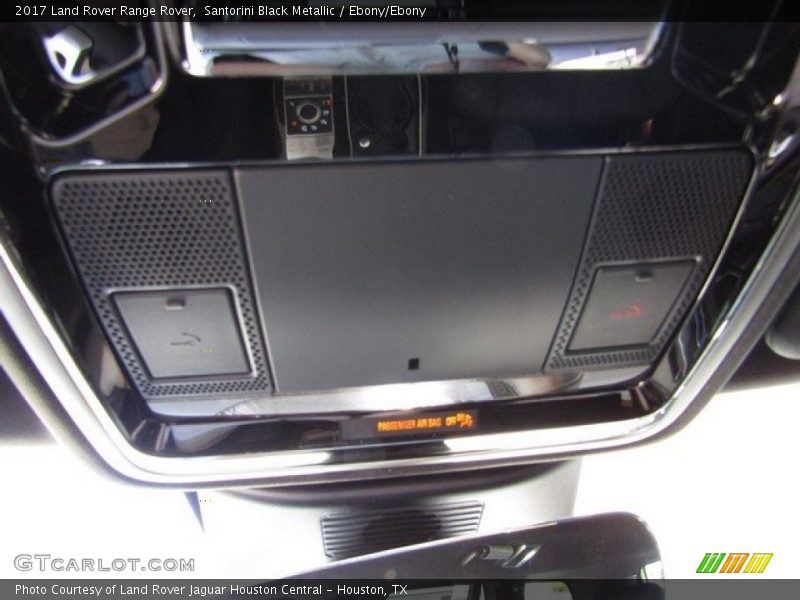 Santorini Black Metallic / Ebony/Ebony 2017 Land Rover Range Rover