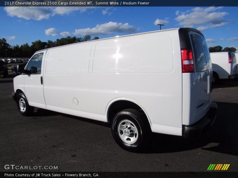 Summit White / Medium Pewter 2017 Chevrolet Express 2500 Cargo Extended WT