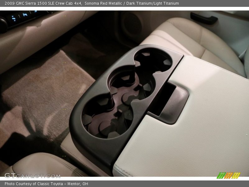 Sonoma Red Metallic / Dark Titanium/Light Titanium 2009 GMC Sierra 1500 SLE Crew Cab 4x4