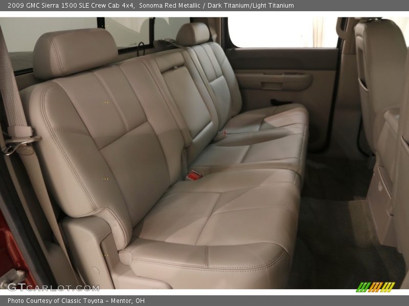 Sonoma Red Metallic / Dark Titanium/Light Titanium 2009 GMC Sierra 1500 SLE Crew Cab 4x4