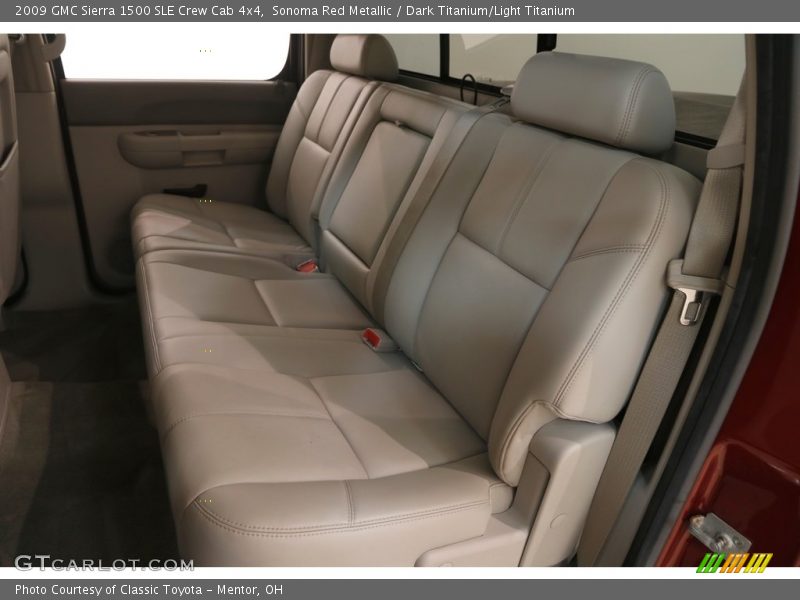 Sonoma Red Metallic / Dark Titanium/Light Titanium 2009 GMC Sierra 1500 SLE Crew Cab 4x4