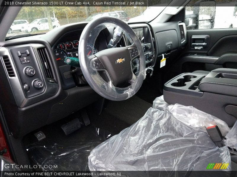 Cajun Red Tintcoat / Jet Black 2018 Chevrolet Silverado 1500 LT Crew Cab 4x4