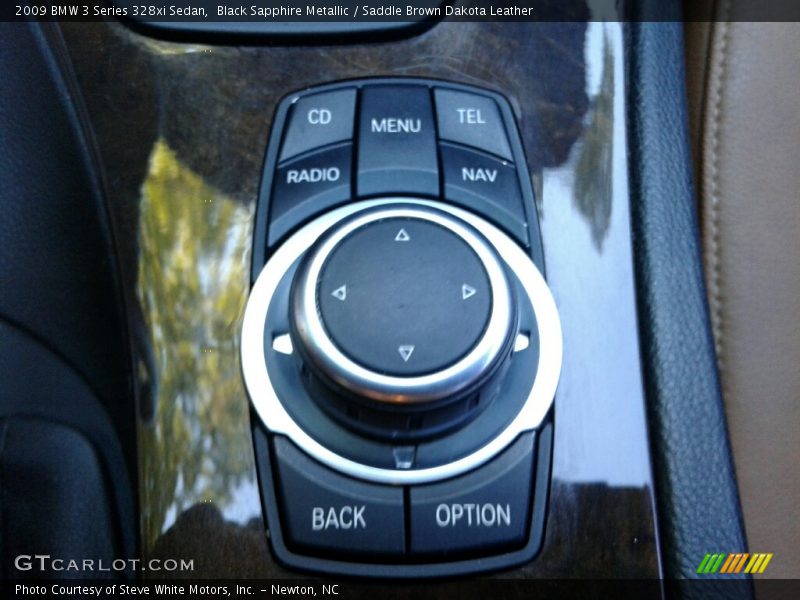 Black Sapphire Metallic / Saddle Brown Dakota Leather 2009 BMW 3 Series 328xi Sedan
