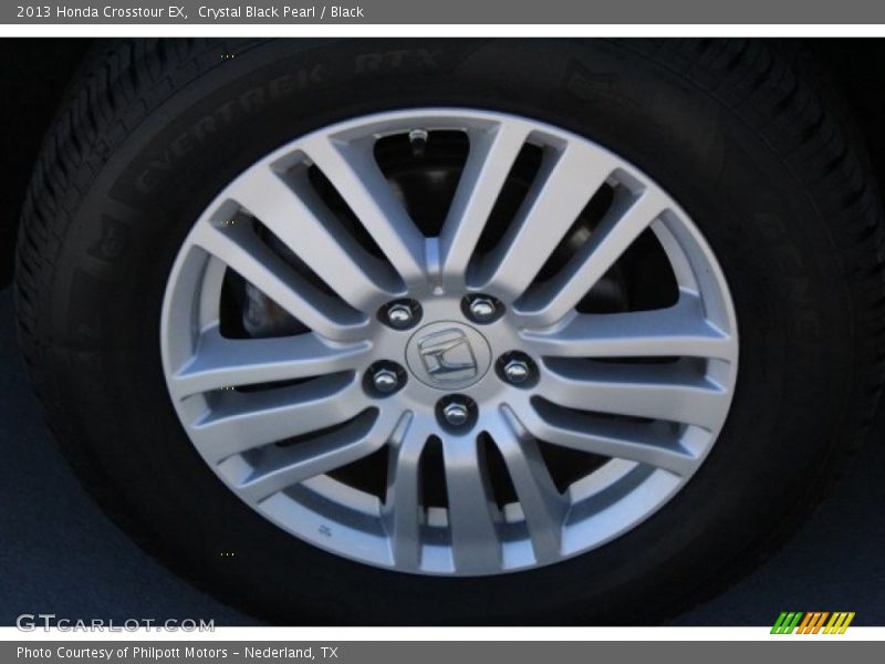 Crystal Black Pearl / Black 2013 Honda Crosstour EX